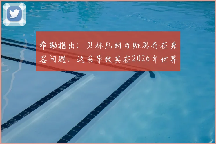 希勒指出：贝林厄姆与凯恩存在兼容问题，这或导致其在2026年世界杯英格兰首战中失去首发位置